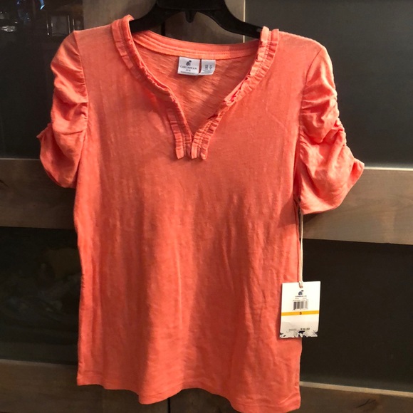 Caribbean Joe Tops - CARIBBEAN JOE ORANGE SHIRT NWT Caribbean Joe Tops - CARIBBEAN JOE ORANGE SHIRT NWT